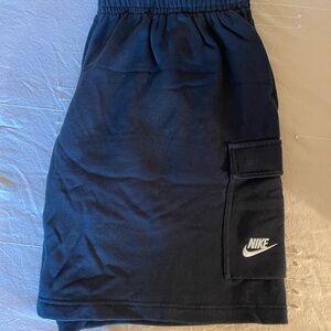 Nike Black Fleece Club Cargo Shorts in excellent used condition size XXL.
